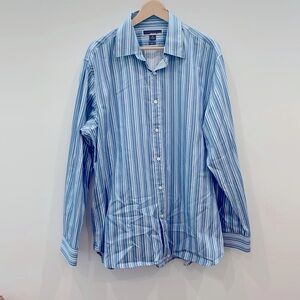 Michael Kors Classic Fit Long Sleeve Button-down, 100% Cotton Men’s XL.